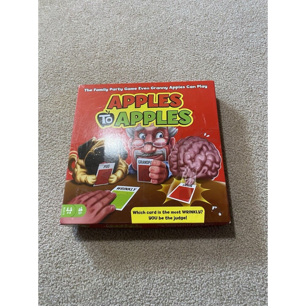 Apples to Apples Card Game 2020 Mattel Party in a Box Complete